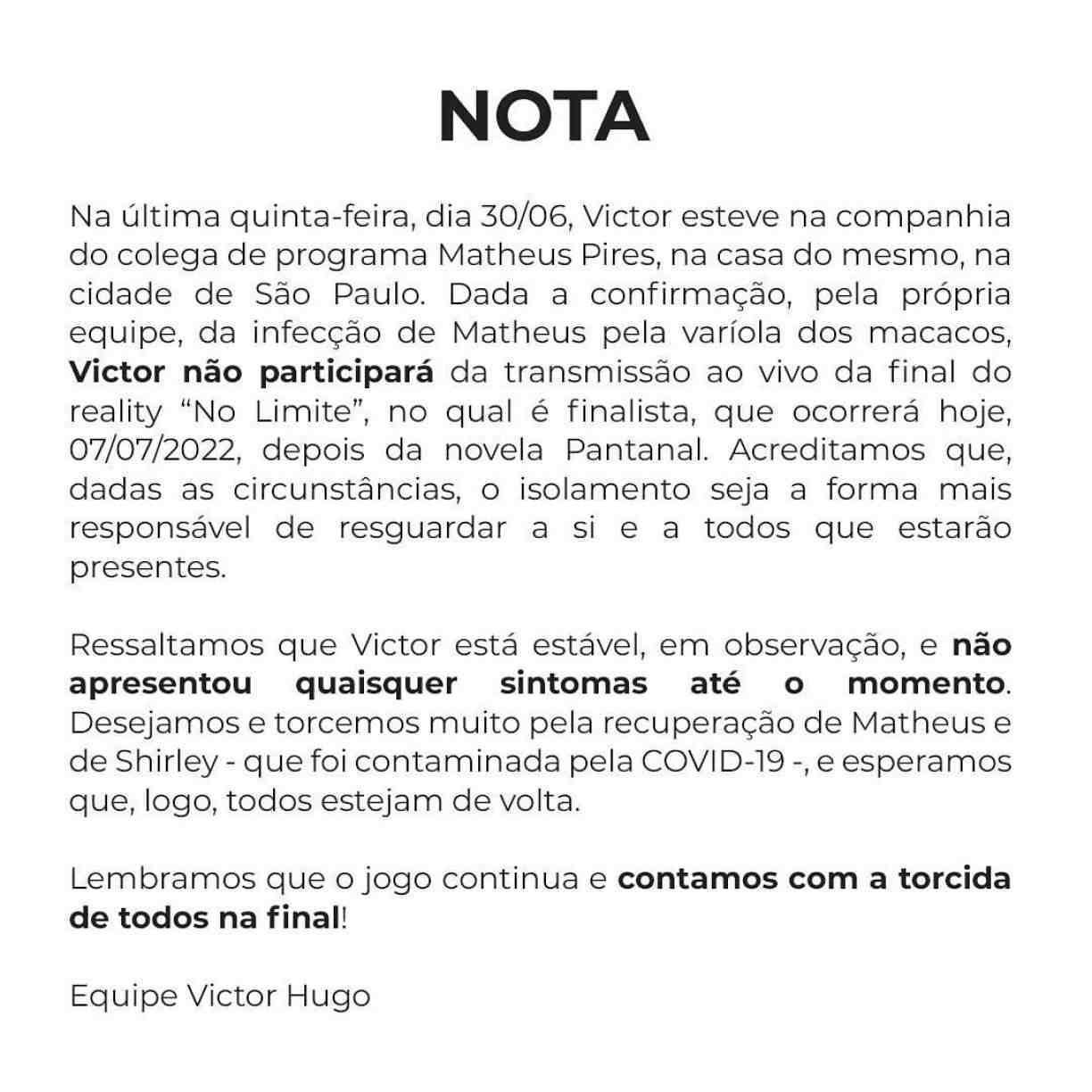 Instagram Victor Hugo