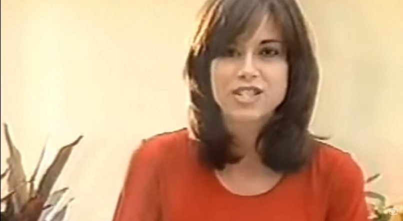 Ana Furtado começou carreira em 1995 na abertura da novela "Explode Coração"