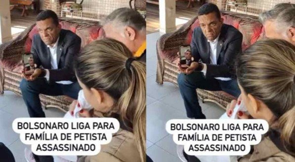 Bolsonaro liga para família de petista morto por bolsonarista em Foz do Iguaçu; veja o vídeo