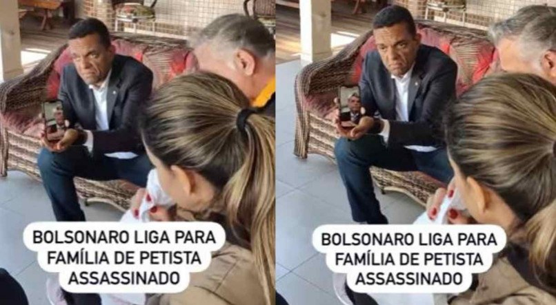 Deputado federal bolsonarista Otoni de Paula (MDB-RJ) intermediu telefonema de Bolsonaro aos parentes do petista morto