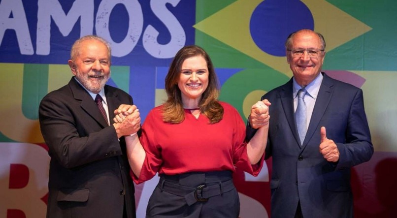 BRAS&Iacute;LIA As imagens reproduzidas no v&iacute;deo bloqueado mostram o encontro entre Mar&iacute;lia, Lula e Geraldo Alckmin