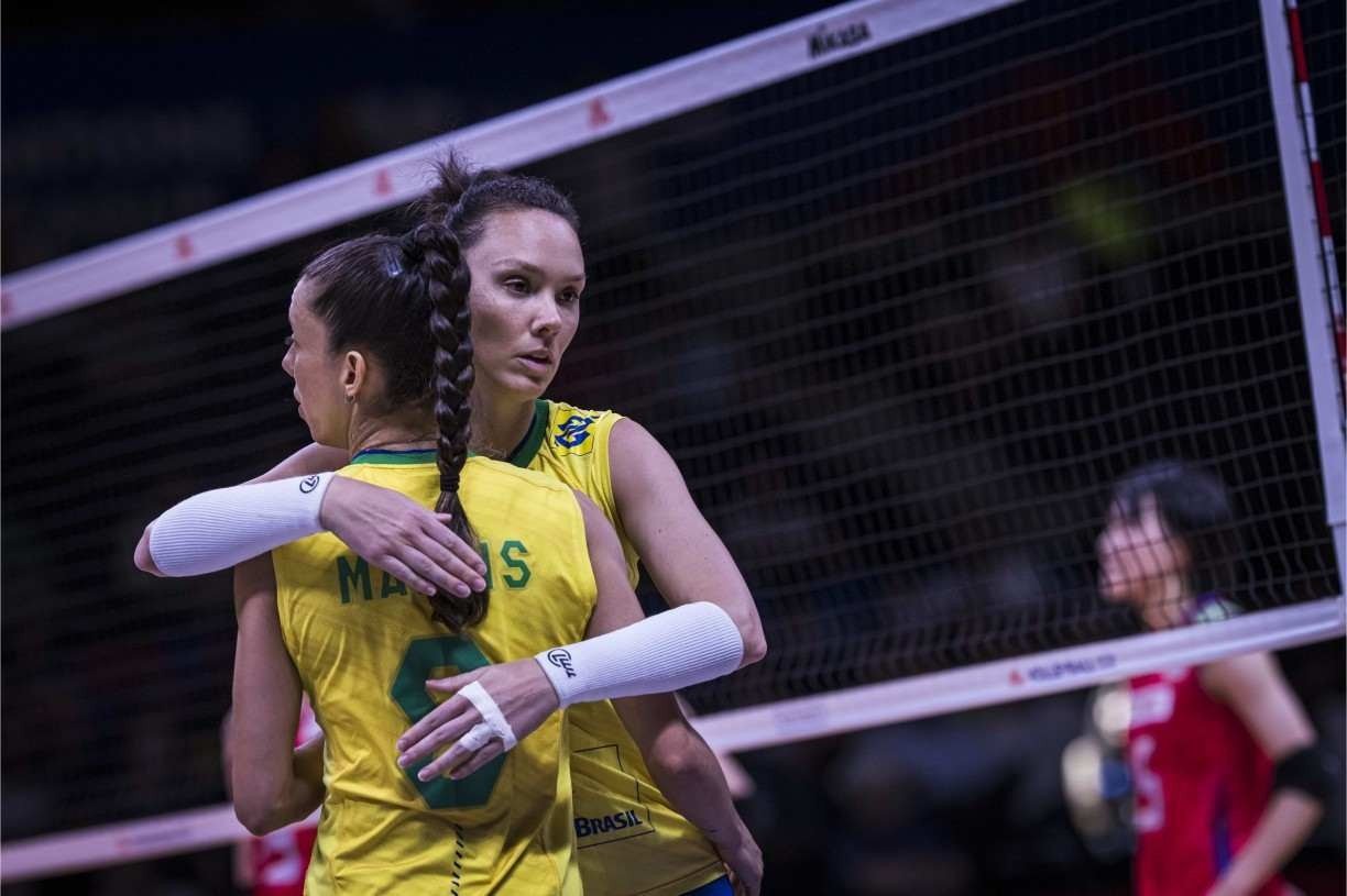 Brasil estreia com vitória tranquila no Sul-Americano Feminino de Vôlei -  Superesportes, campeonato paulista de vôlei feminino 2022 transmissão 