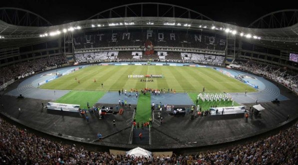Engenhão recebe grande público para Botafogo x América-MG