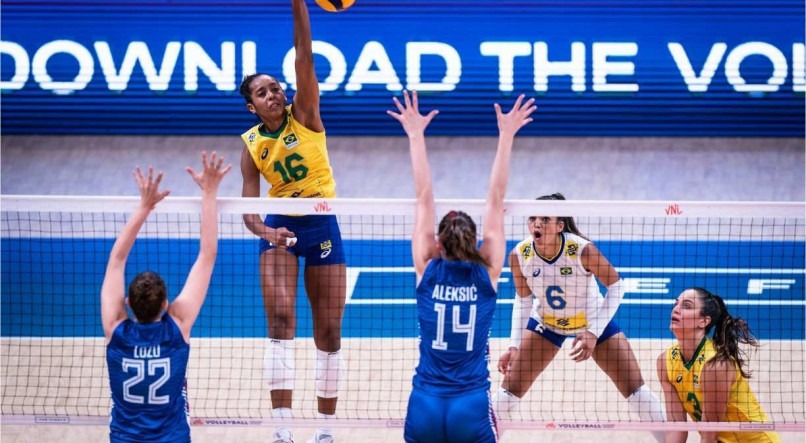 O Brasil ficou em segundo lugar na Liga das Na&ccedil;&otilde;es e se prepara para o Mundial de v&ocirc;lei feminino 2022