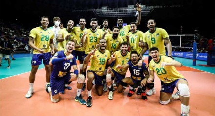 O Brasil enfrenta os Estados Unidos nas quartas de final da Liga das Nações de vôlei masculino