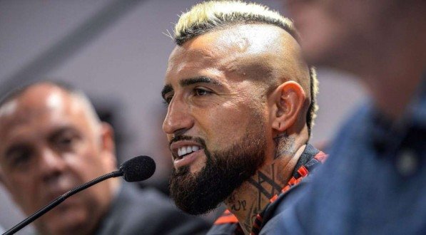 Vidal foi relacionado para a partida do Flamengo contra o Ava&iacute;