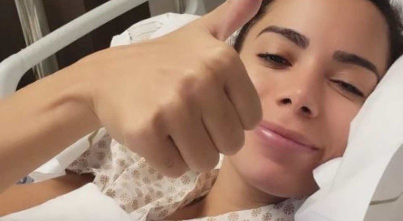 Anitta descobriu recentemente que sofre de endometriose e precisou fazer cirurgia