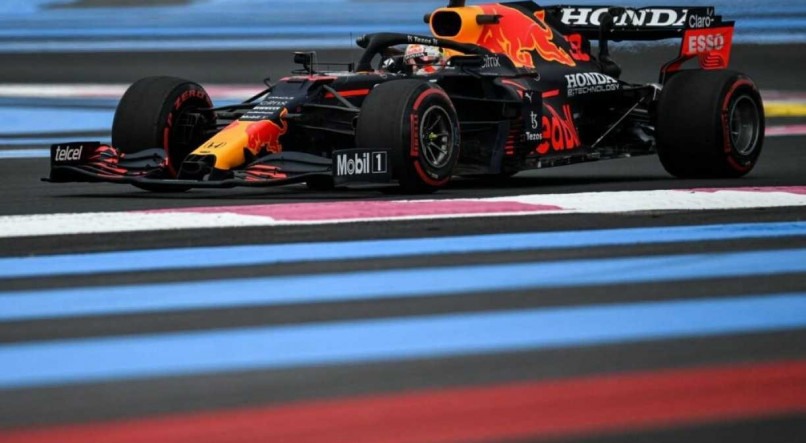 Max Verstappen, da Red Bull, venceu o GP da França de 2021