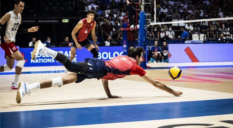 Os Estados Unidos enfrentam a Polônia na semifinal da Liga das Nações de vôlei masculino