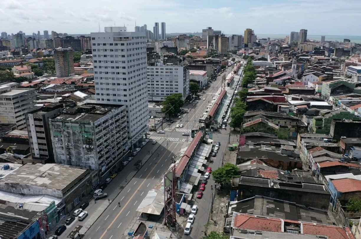 Avenidas Sul e Dantas Barreto ser&atilde;o as principais vias de entrada e sa&iacute;da do Centro do Recife