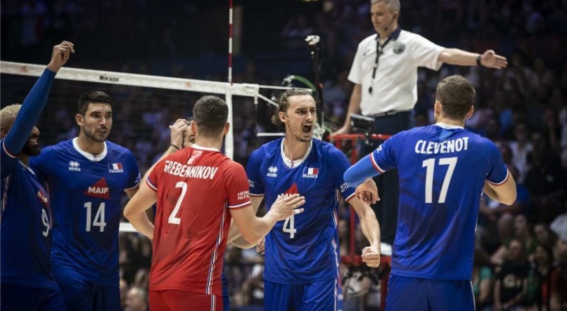 A França enfrenta os Estados Unidos na final da Liga das Nações de vôlei masculino 2022