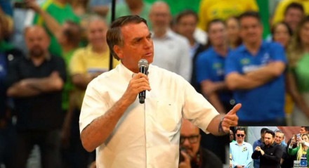 jair Bolsonaro discursa em convenção do Partido Nacional