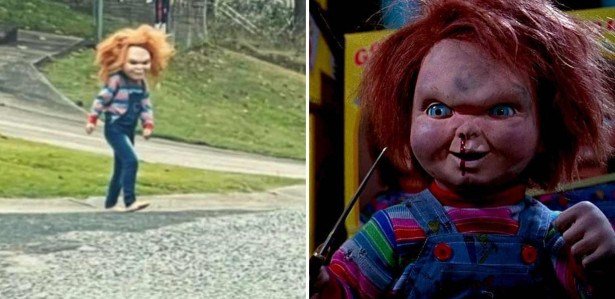 Chucky? Menino assusta vizinhos nos EUA e viraliza - POPline