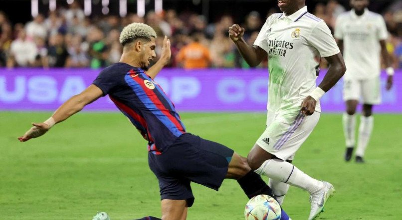 Barcelona e Real Madrid se enfrentam nesta quinta (02)