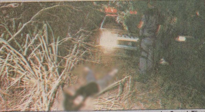 Foto mostra local em que Daniella Perez foi assassinada