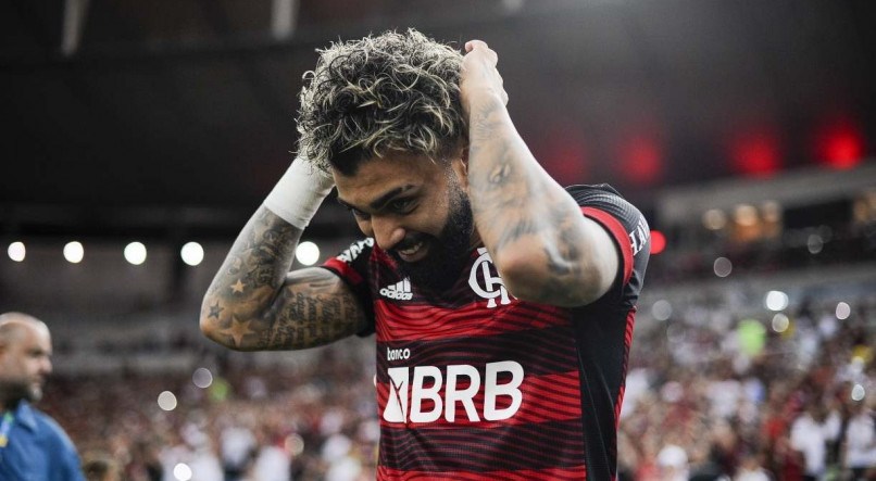 Gabigol &eacute; atacante do Flamengo.