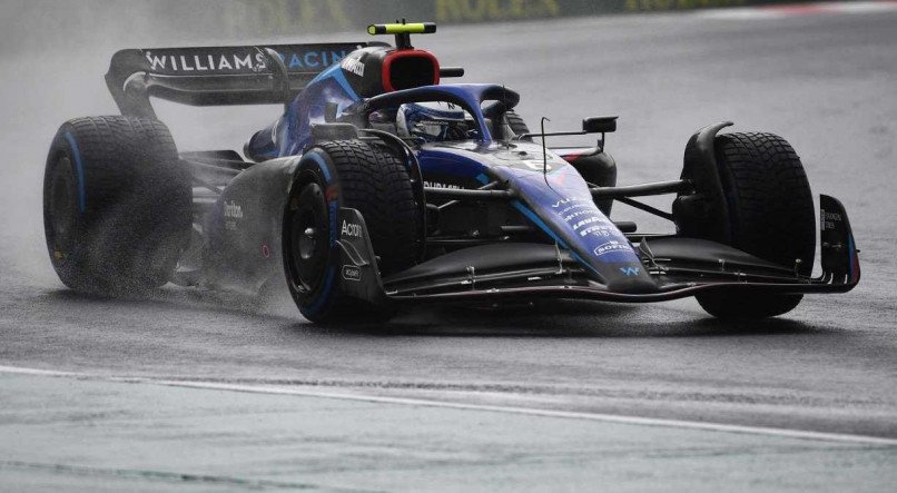 Treino Livre 3 do GP da Hungria contou com chuva em vitória de Latifi, da Williams 