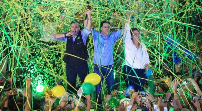Convenção do PL-PE: Gilson Machado, Anderson Ferreira e Izabel Urquiza são os respectivos candidatos a senador, governador de Pernambuco e vice-governadora