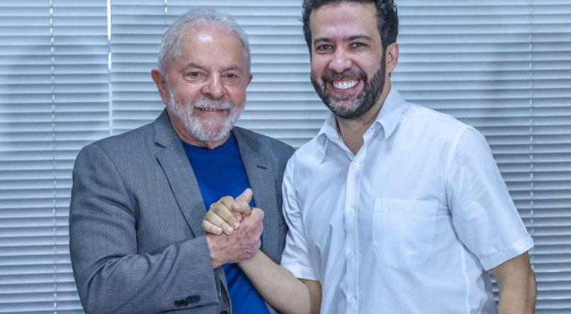 Lula e Andr&eacute; Janones 