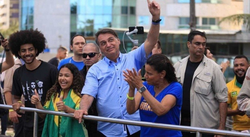 Presidente Jair Bolsonaro participou da Marcha para Jesus no Recife 