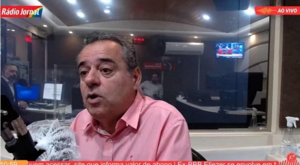 Danilo Cabral foi sabatinado pela Rádio Jornal nesta segunda-feira
