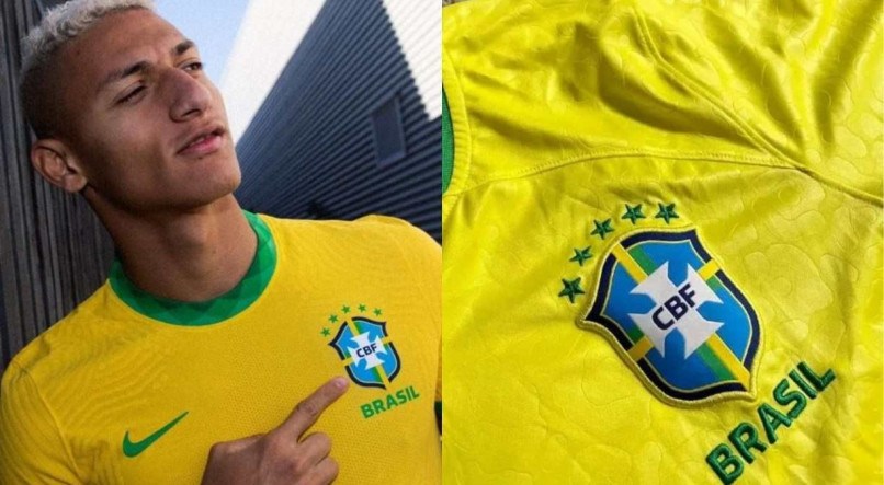 Nova camisa da sele&ccedil;&atilde;o brasileira &eacute; fabricada pela Nike