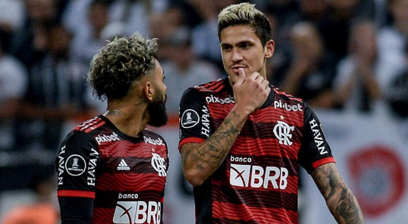 Gabigol e Pedro são a dupla de ataque do Flamengo