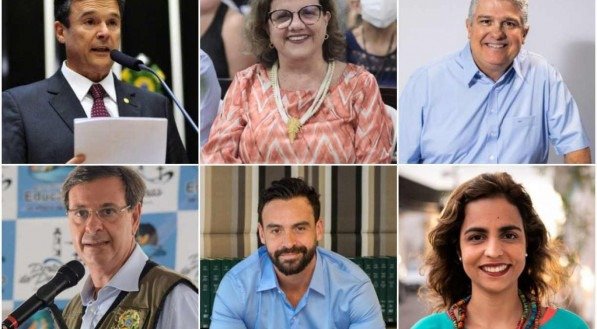 Andr&eacute; de Paula (PSD), Gilson Machado (PL), Teresa Leit&atilde;o (PT),  Carlos Andrade Lima (Uni&atilde;o Brasil), Guilherme Coelho (PSDB) e Eug&ecirc;nia Lima (PSOL)