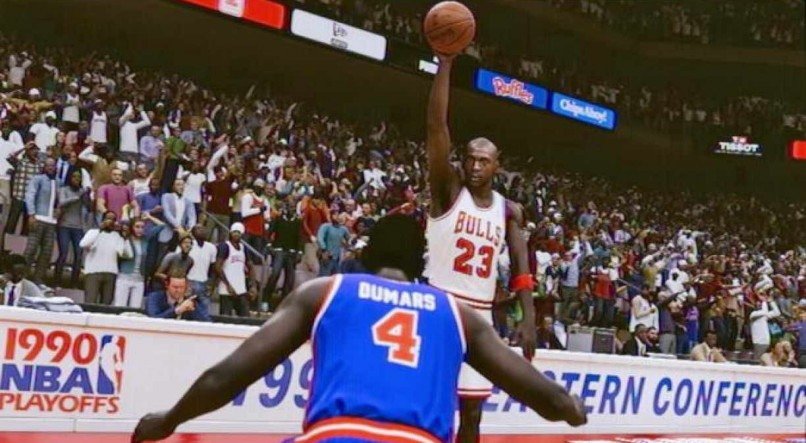 Jogadores poderão reviver grandes momentos da carreira de Michael Jordan no jogo