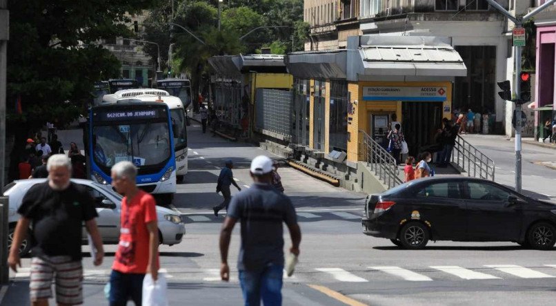 Avenida Guararapes, no bairro de Santo Antônio, Centro do Recife