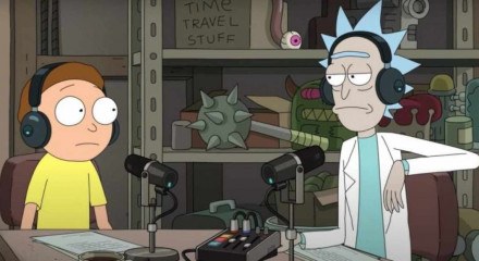 Rick e Morty é uma série de animação popular