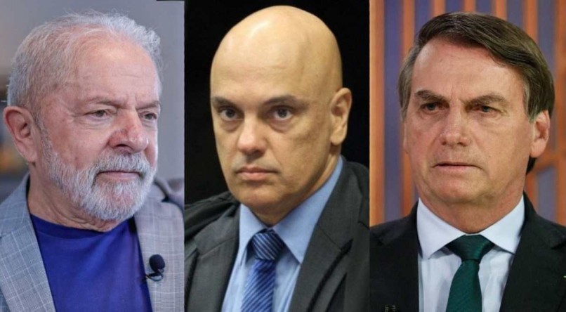 Equipes de Bolsonaro e Lula foram chamadas por Alexandre de Moraes para pedir que os ataques na propaganda eleitoral parem