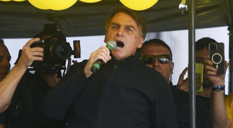 Bolsonaro no lançamento da campanha