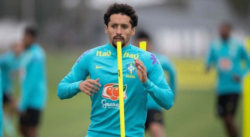 Marquinhos &eacute; zagueiro do PSG e destaque do Brasil