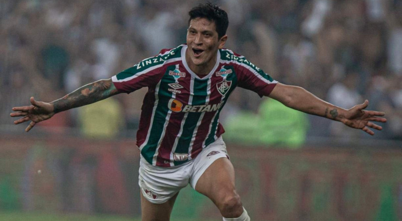 Cano fez o primeiro gol do duelo entre Fluminense x Internacional pela Libertadores