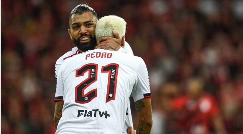 Dupla Pedro e Gabigol comanda o ataque do Flamengo