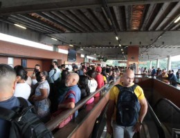 Situação do Metrô do Recife nesta segunda-feira (22)
