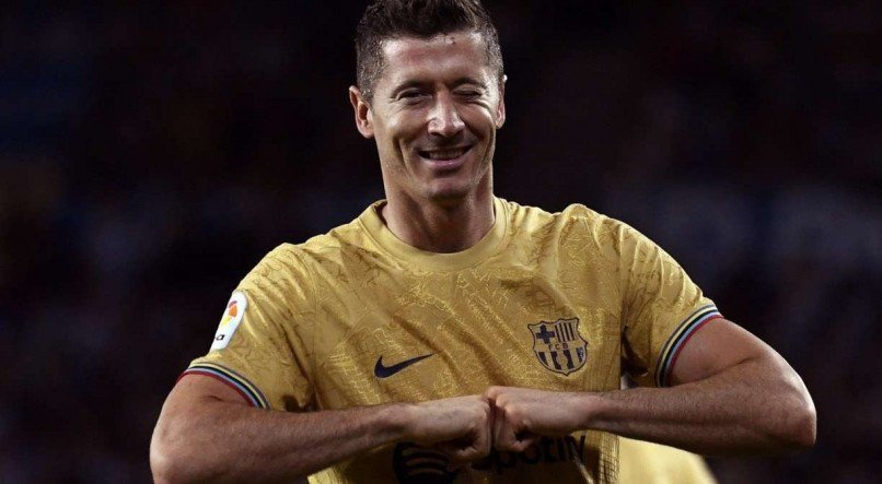 Lewandowski a principal refer&ecirc;ncia do Barcelona na temporada