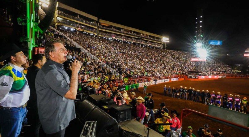 Bolsonaro em 65&ordf; Festa do Pe&atilde;o de Boiadeiro de Barretos