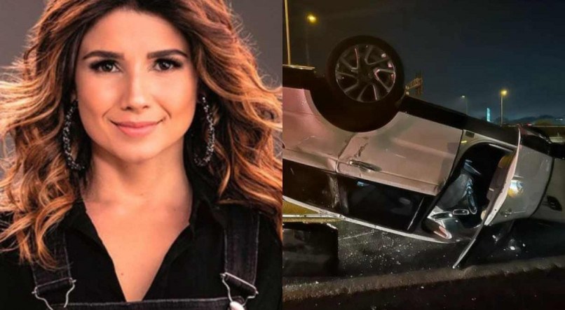 Paula Fernandes sofre acidente de carro