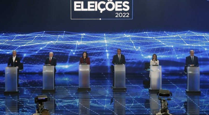Candidatos a presidente 2022 participaram do primeiro debate no dia 28 de agosto