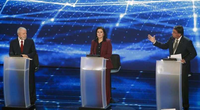 Debate na Globo re&uacute;ne candidatos a presidente 