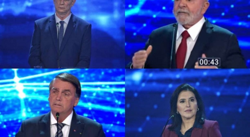 Ciro Gomes (PDT), Lula (PT), Jair Bolsonaro (PL) e Simone Tebet (MDB) estar&atilde;o no debate da Globo, eles s&atilde;o os principais candidatos na disputa pela presid&ecirc;ncia