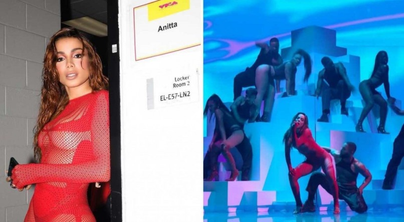 Anitta se apresentou no palco do VMA 2022
