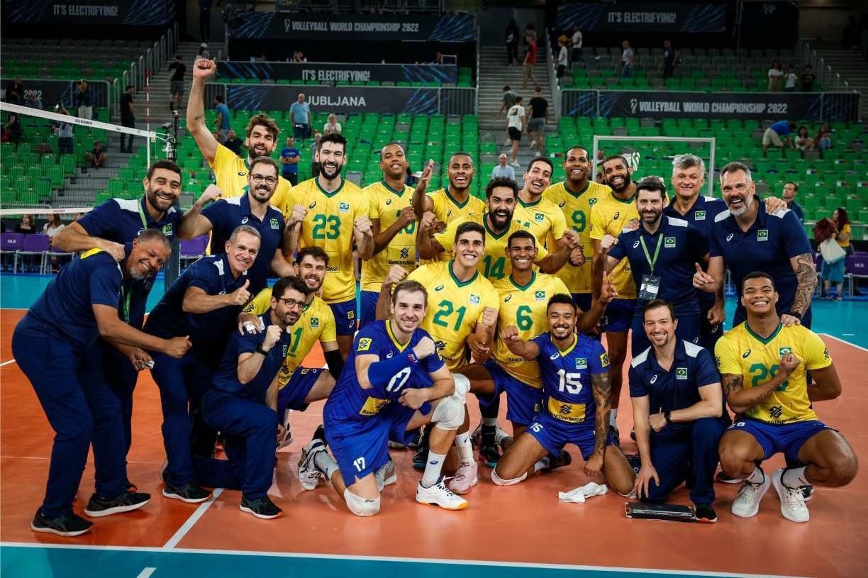 CAMPEONATO MUNDIAL DE VÔLEI MASCULINO: conheça o grupo do BRASIL e veja a  tabela com os horários dos jogos