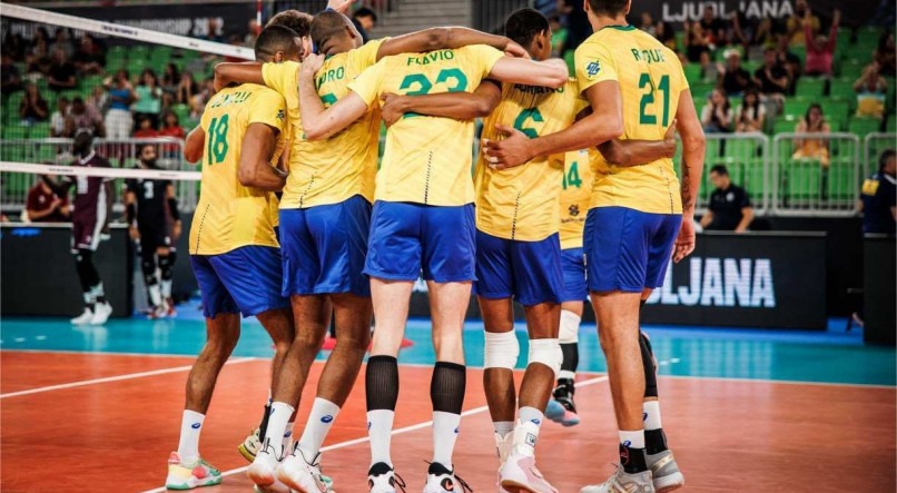 O Brasil est&aacute; classificado para as oitavas de final do Mundial de V&ocirc;lei Masculino 2022