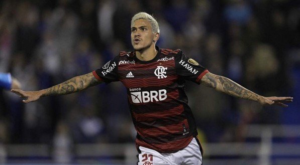 Pedro, atacante do Flamengo