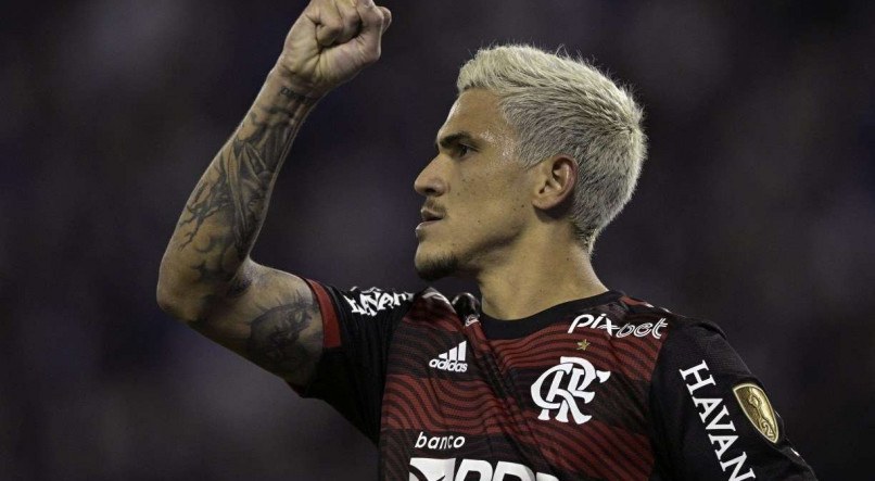 Pedro foi titular no Flamengo.