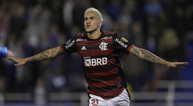 Pedro, atacante do Flamengo