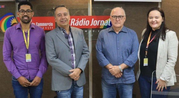 Marcio Nunes, Wagner Gomes, Fred Leal e Anna Cristina